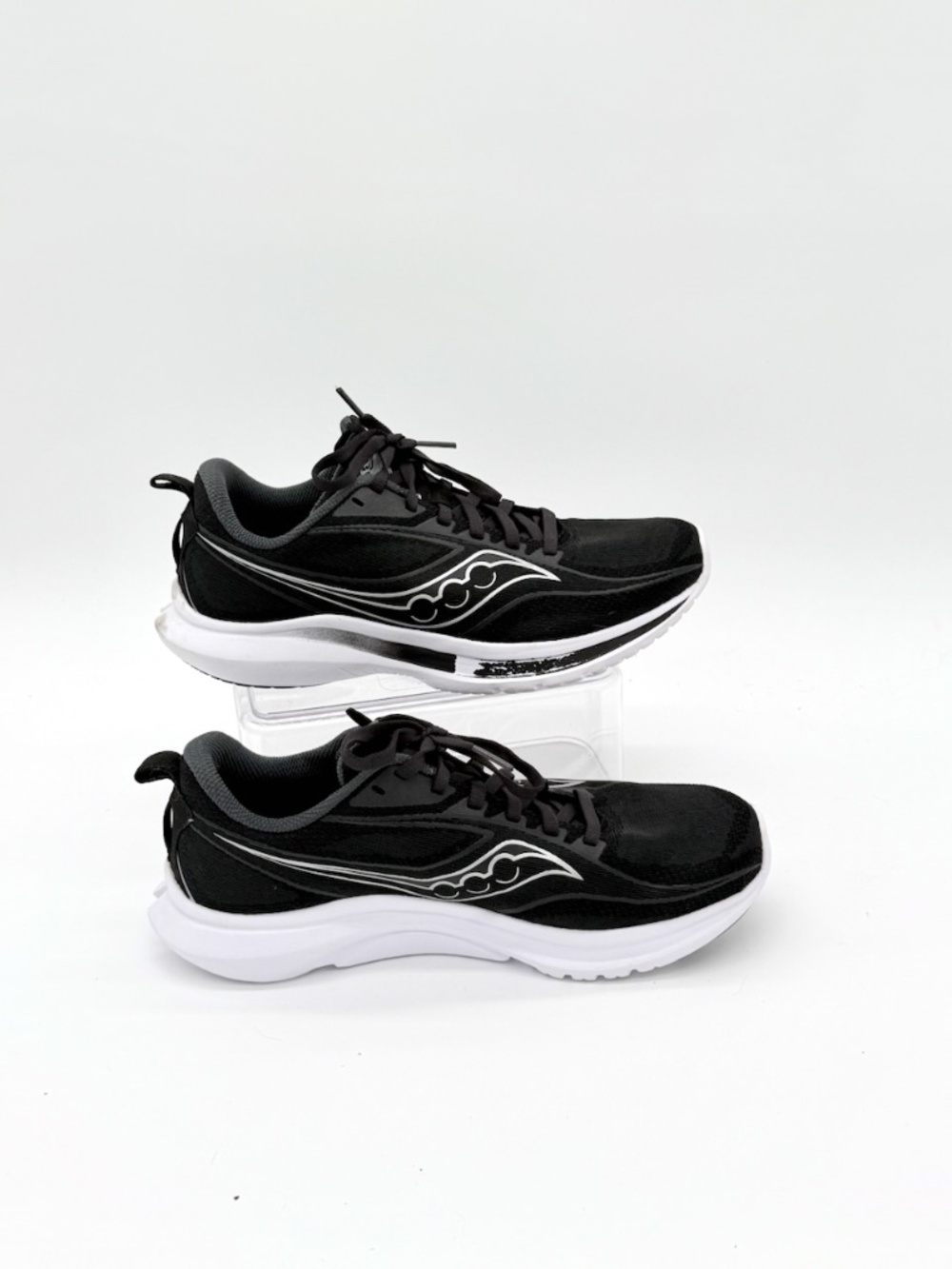 Saucony Kinvara 13 Womens Size 9 Black White Running Shoes Sneakers S10723-05 - Picture 7 of 8